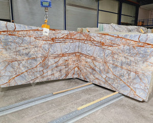 Blue River Marble Slab - 6