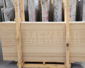 Turkish Moca Cream Limestone Slab - 7