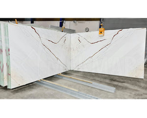 Bianco Venato Marble Slab - 6