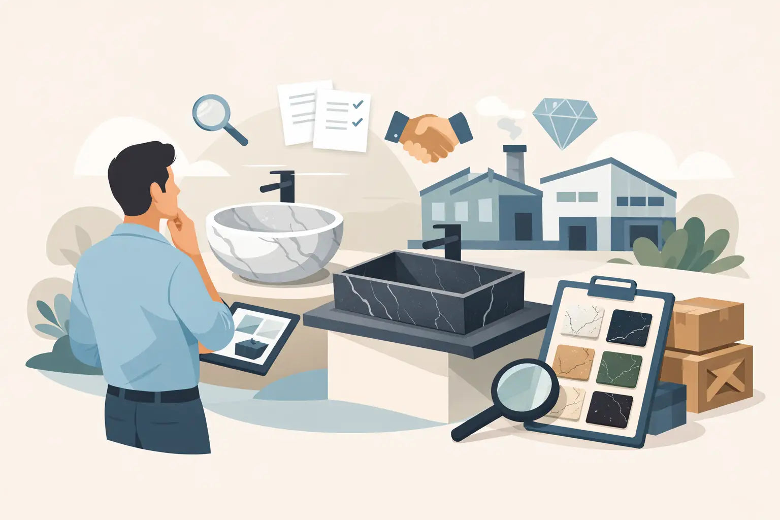 Choosing a Marble Vessel Sink Supplier