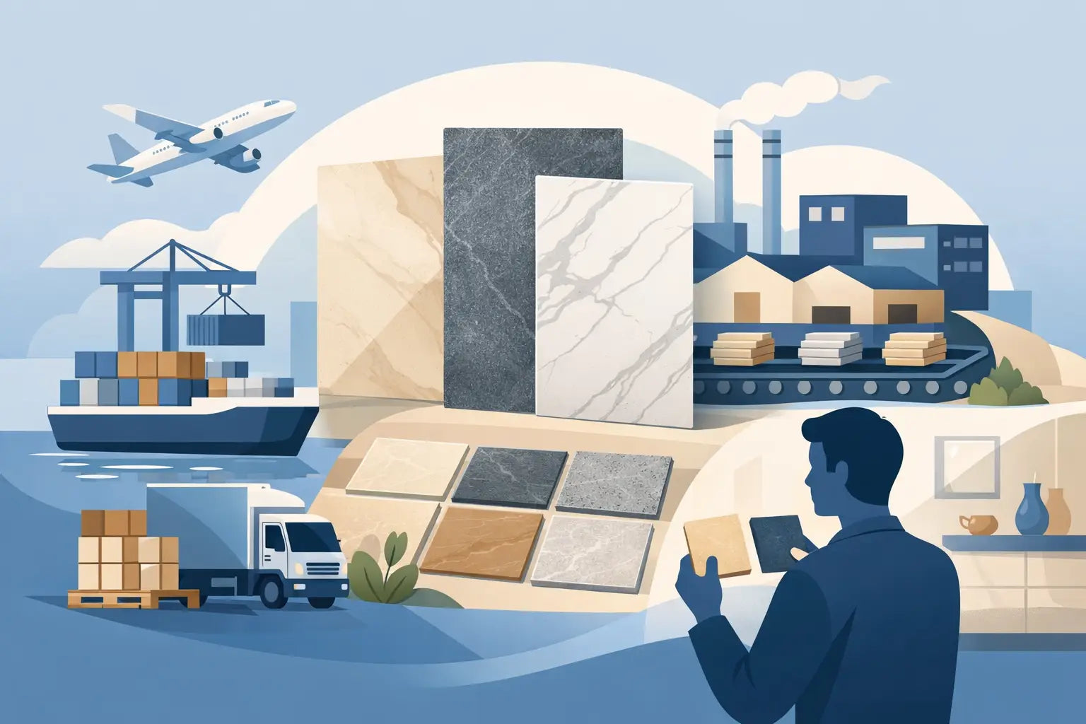 Why Factory Direct Stone Tiles Make Sense