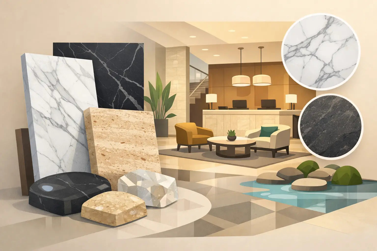 Best Stone for Hotel Lobbies: What Works