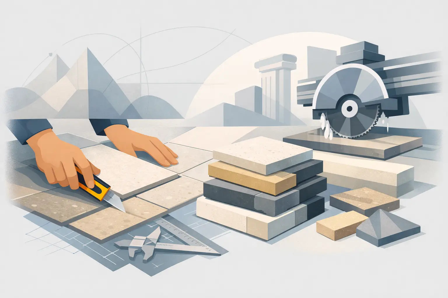 Custom Cut Stone Tiles for Precise Projects