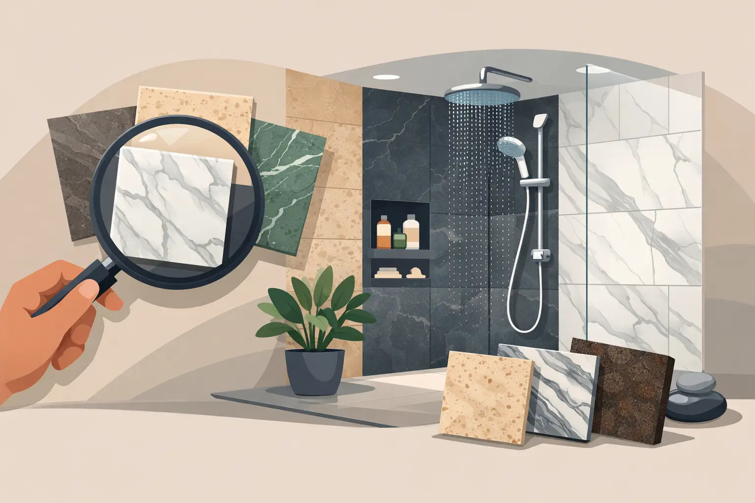 Best Natural Stone Shower Walls to Choose