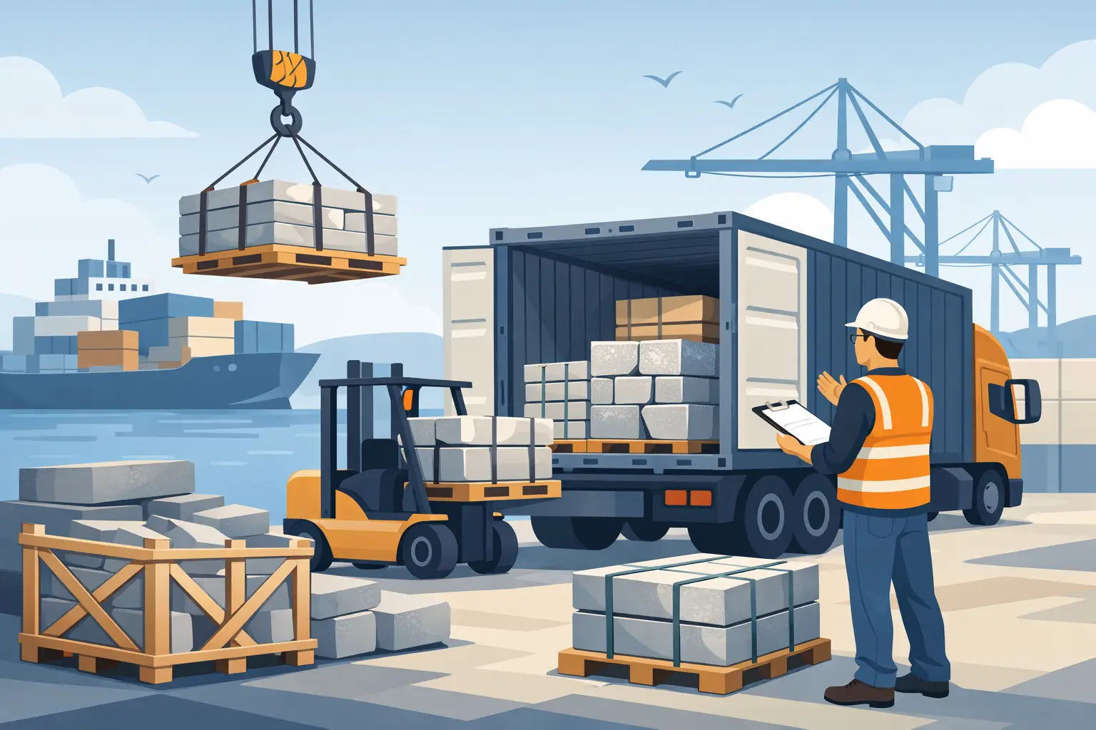 Stone Container Loading Guide for Buyers