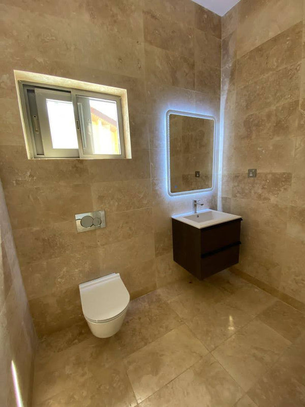 Mina Rustic Pattern Set Travertine
