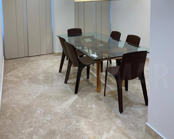 Mina Rustic Pattern Set Travertine