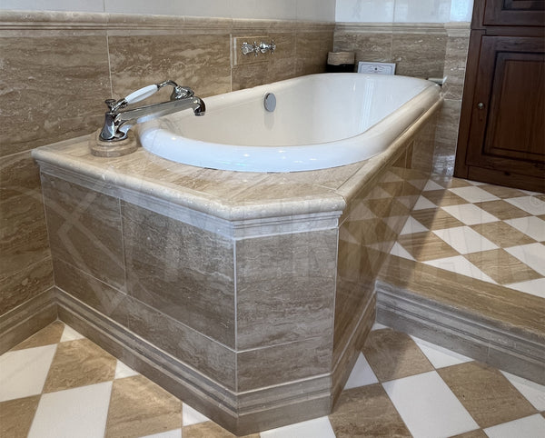 Classic Vein Cut Travertine Honed