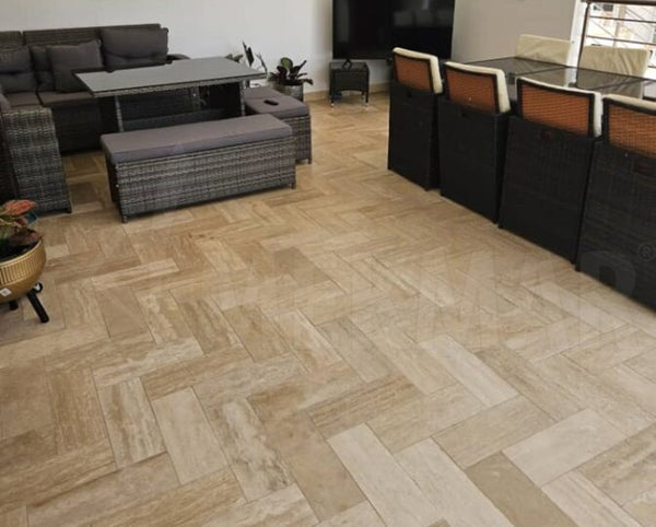 Classic Vein Cut Travertine Honed