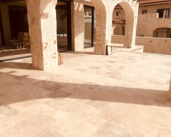 Scott Rustic Pattern Set Travertine