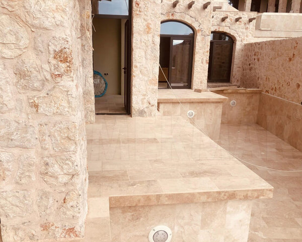Scott Rustic Pattern Set Travertine