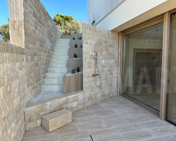Classic Splitface Travertine