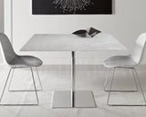 Tablero cuadrado de mármol Bianco Ibiza - 1