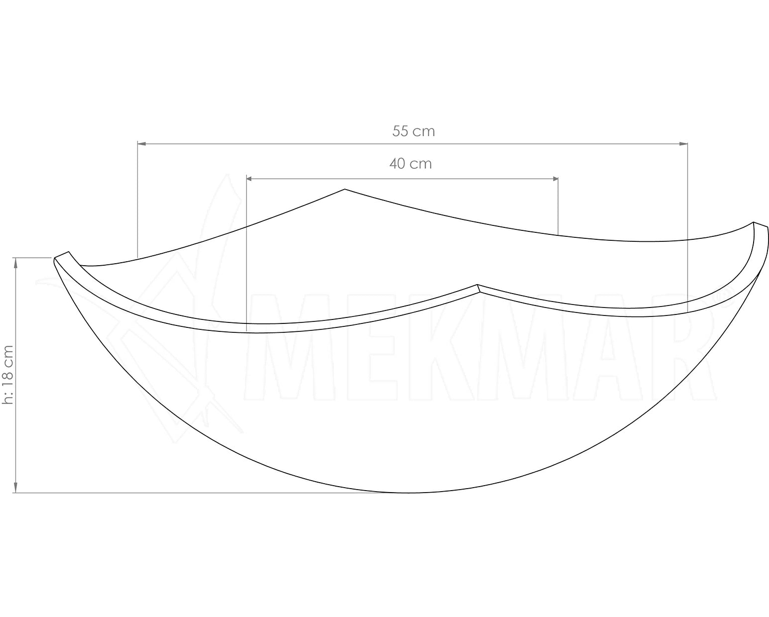 Vessel Sink Model 104 - 5