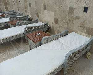 Ensemble de motifs rustiques Scott en travertin - 4