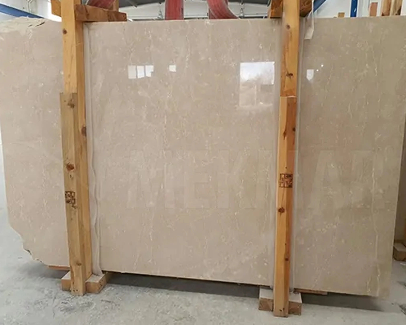 Burdur Beige Marble Slab - 4