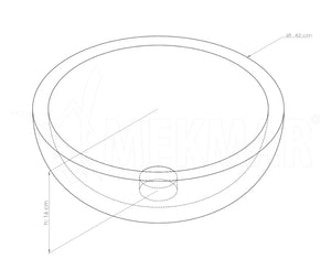 Vessel Sink Model 27 - 10