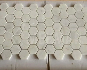 Mosaïque en marbre MP-W-HX44 - 4