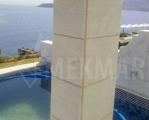 Bianco Ibiza Sandblasted Marble - 4