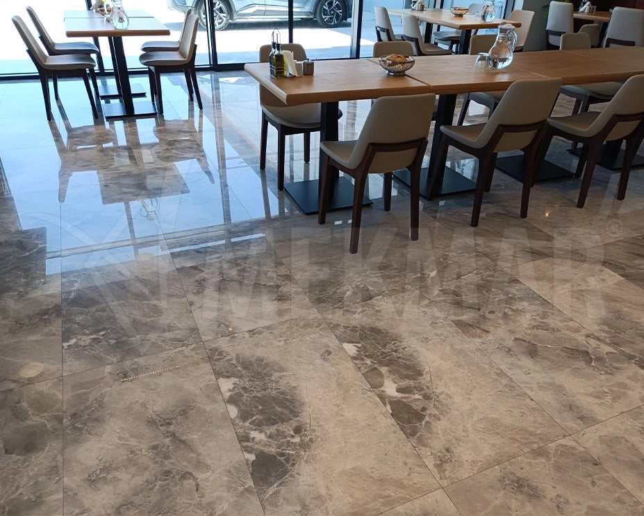 Cloudy Grey Marble - 3