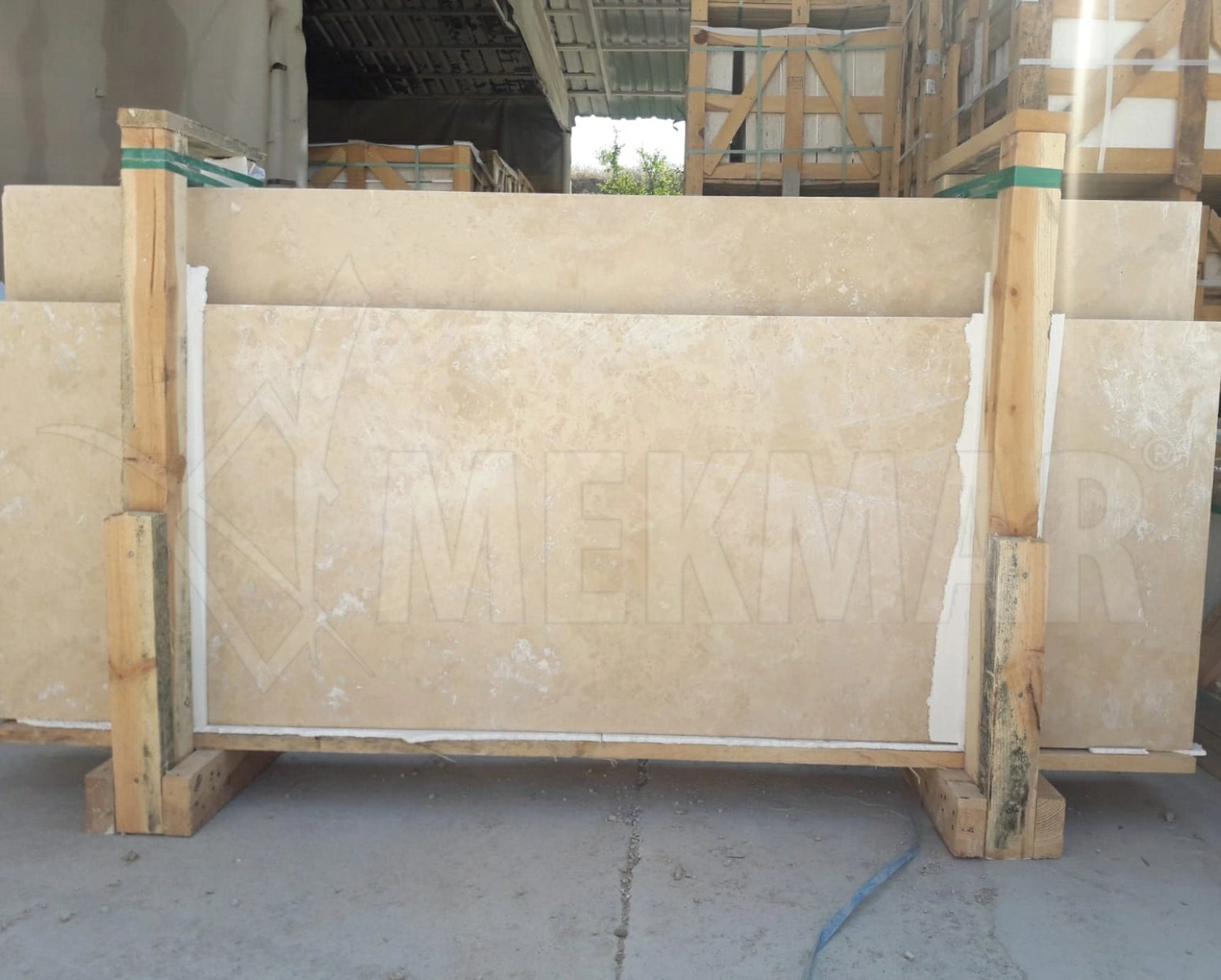 Classic Travertine Slab - 8