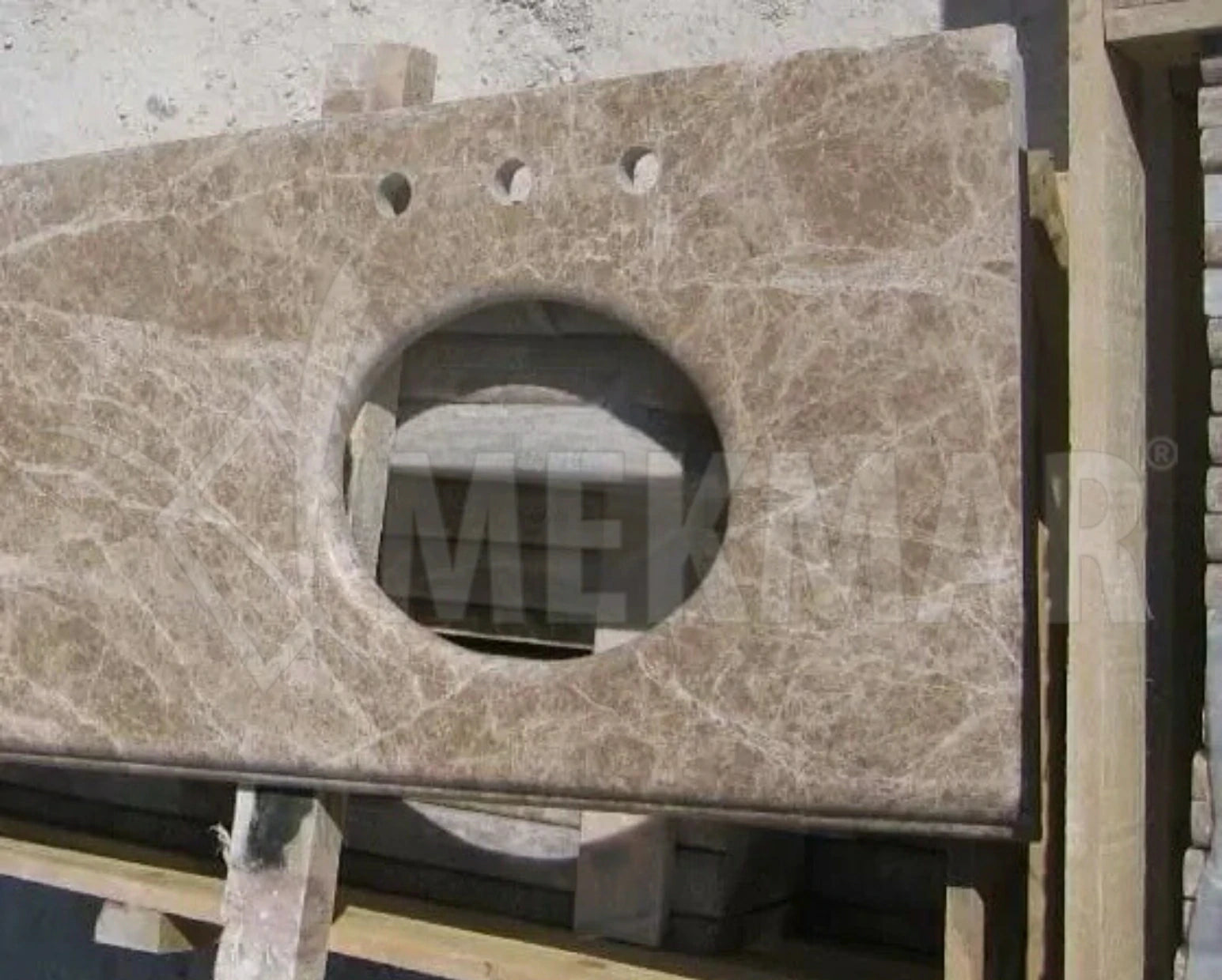 Emperador Marble Countertop - 4