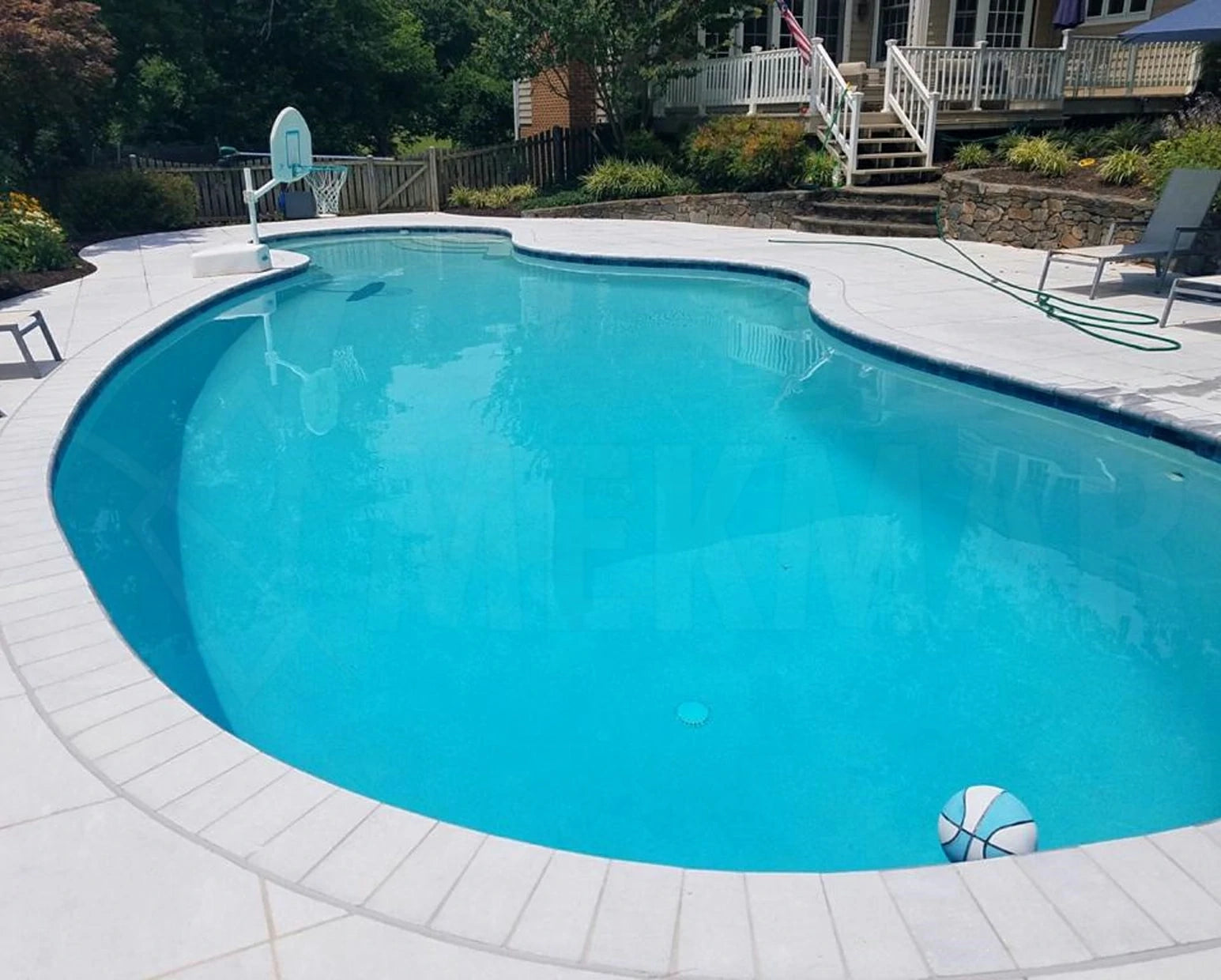 Pavé en pierre bleue sablée - 2