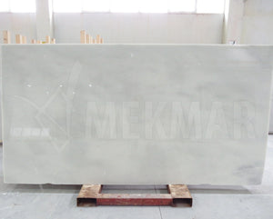 Pasha White Marble Slab - 10