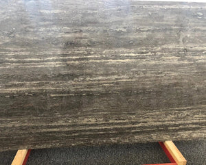Persian Silver Travertine Slab - 9