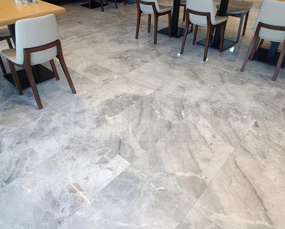 Cloudy Grey Marble - 7