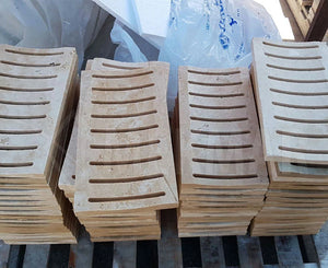 Travertine Drains - 3