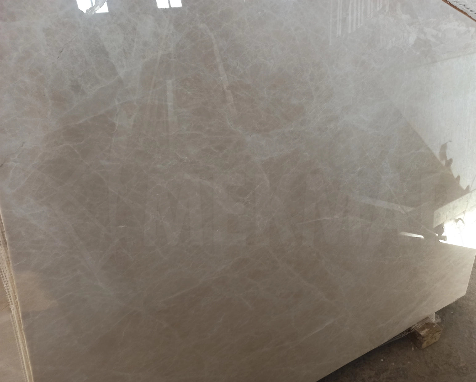 Blanco Ivory Marble Slab - 7
