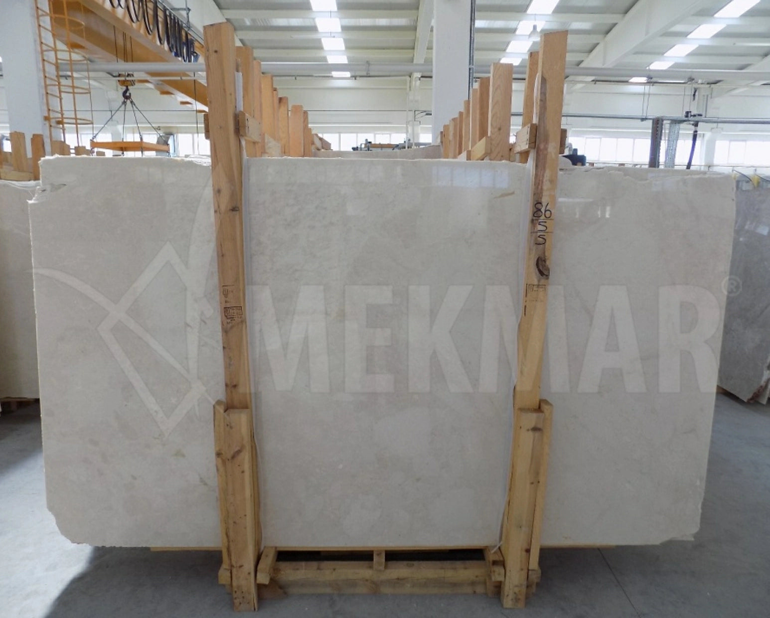 Baiyulan Beige Marble Slab - 2