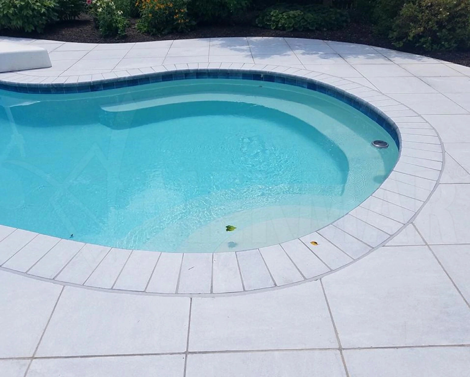 Pavé en pierre bleue sablée - 1