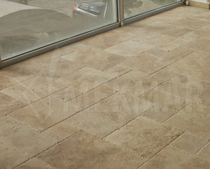 Walnut Pattern Set Travertine - 7