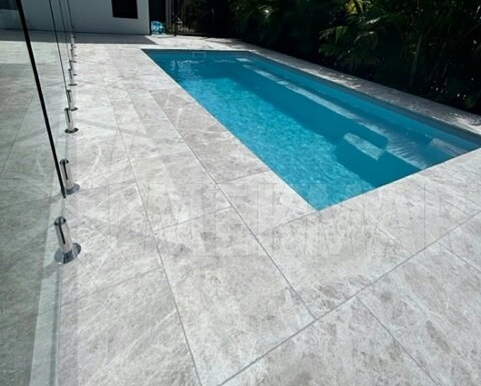 Tundra Grey Marble Paver - 2