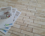 Mosaico de travertino TF-C-R - 1