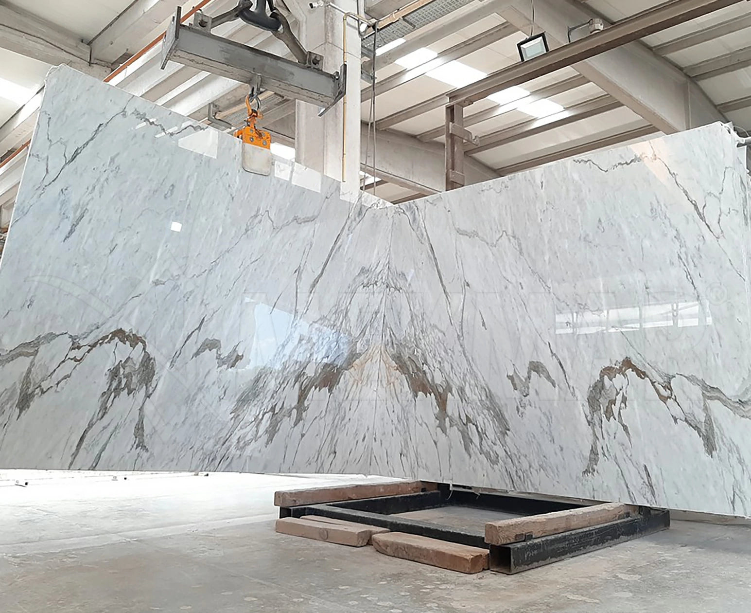 Losa de mármol blanco Fantasy - 2