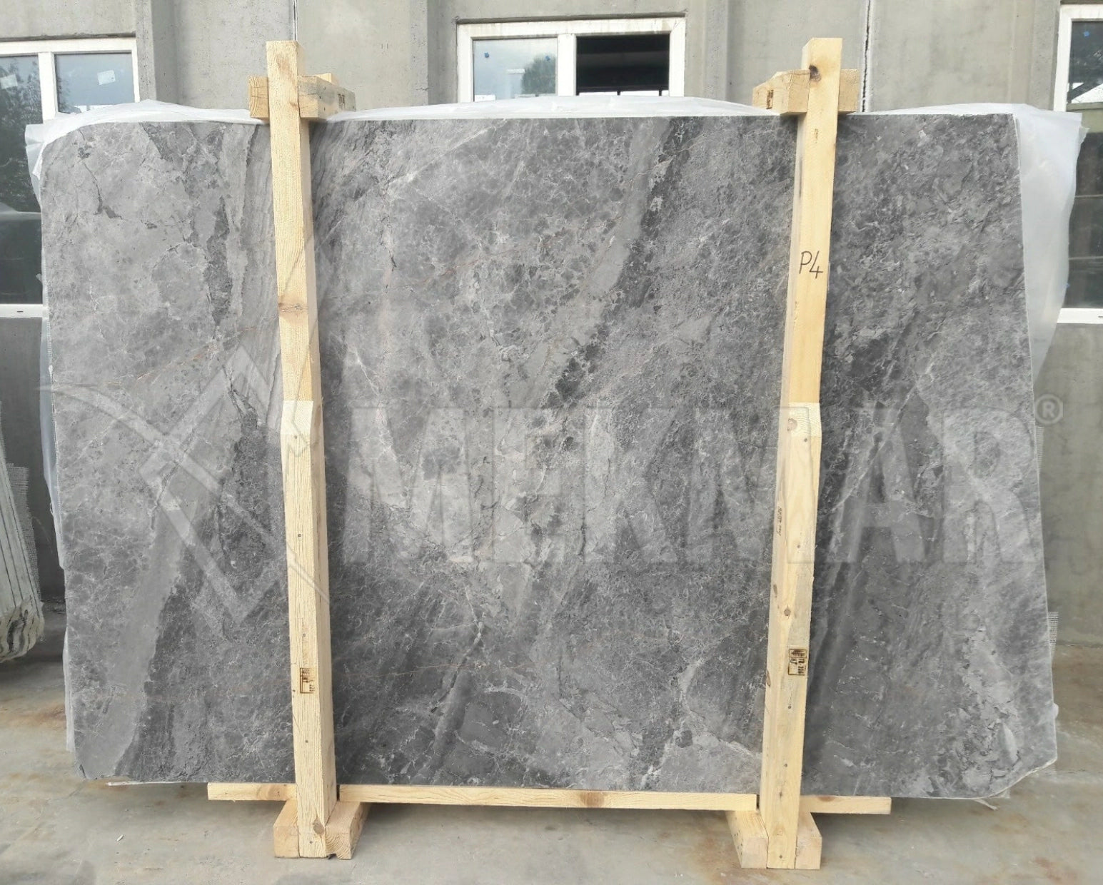 Puffin Grey Marble Slabs - 3