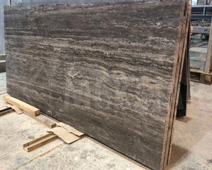 Persian Silver Travertine Slab - 3