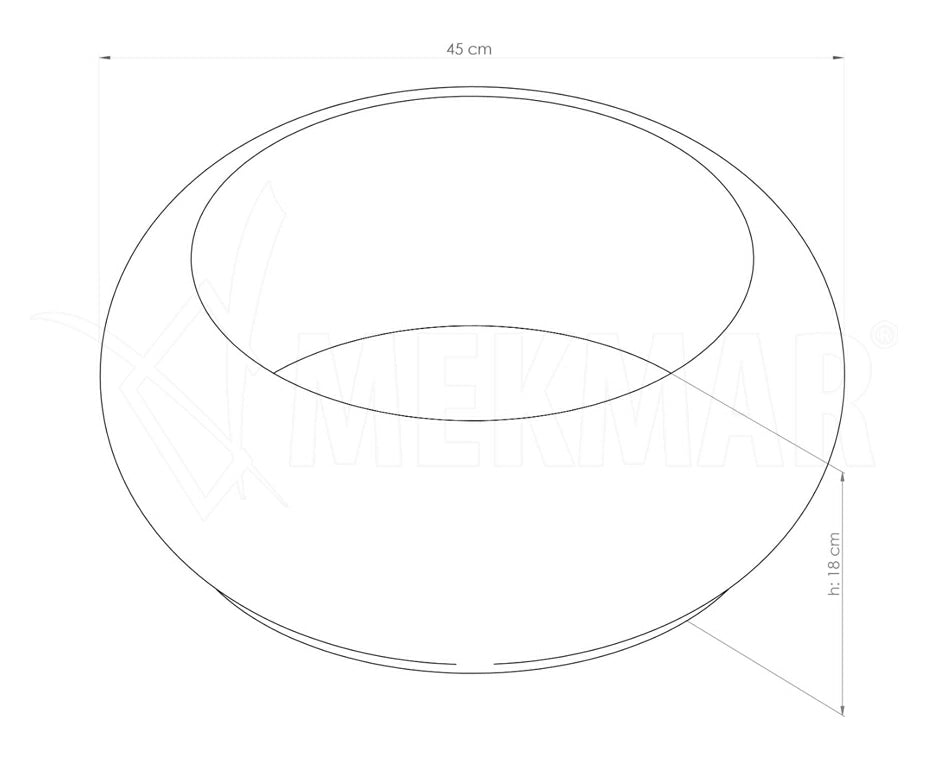 Vessel Sink Model 26 - 8