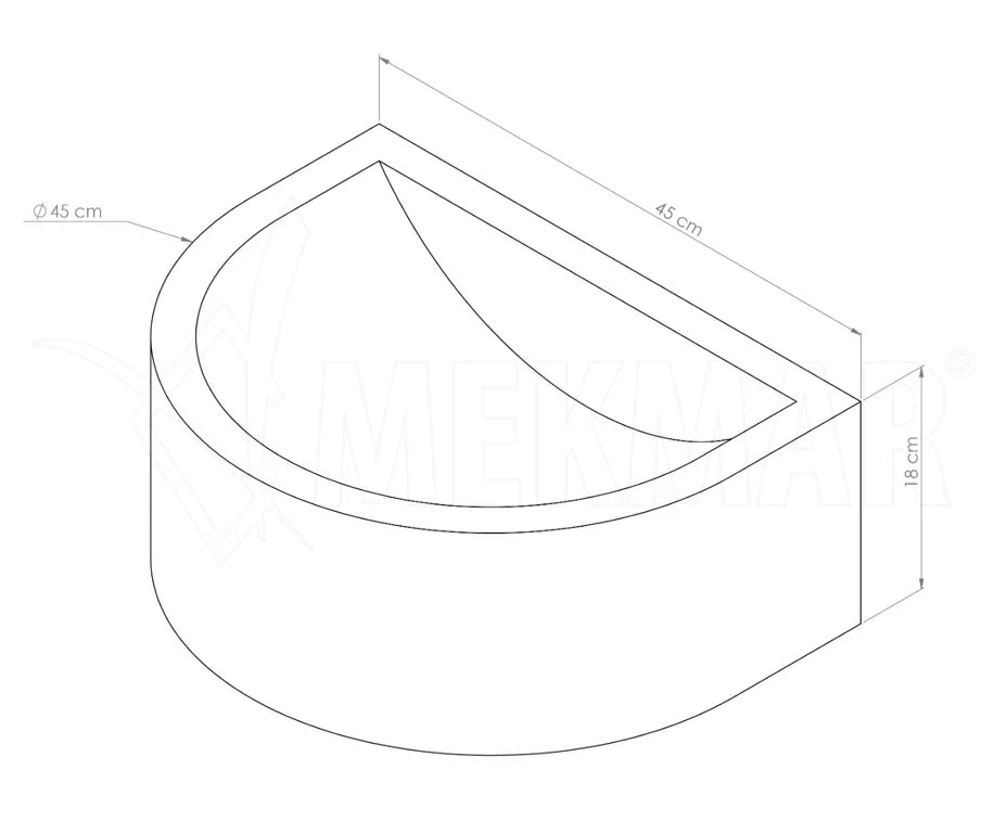 Vessel Sink Model 108  - 5
