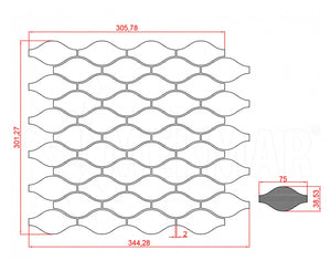 Marble Mosaic MP-W-LM - 2