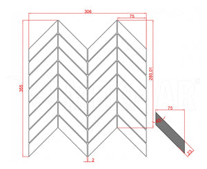 Marble Mosaic MP-C-C27 - 5