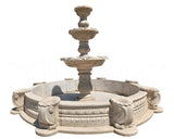 Travertin-Brunnen Madrid – 1