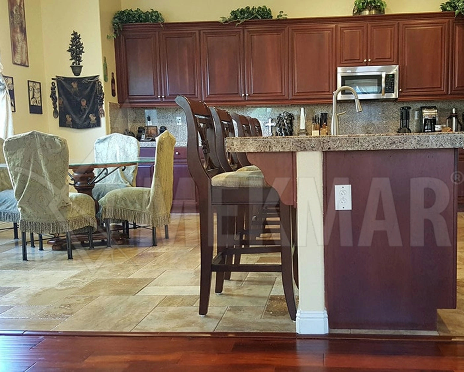 Volcano Pattern Set Travertine - 6