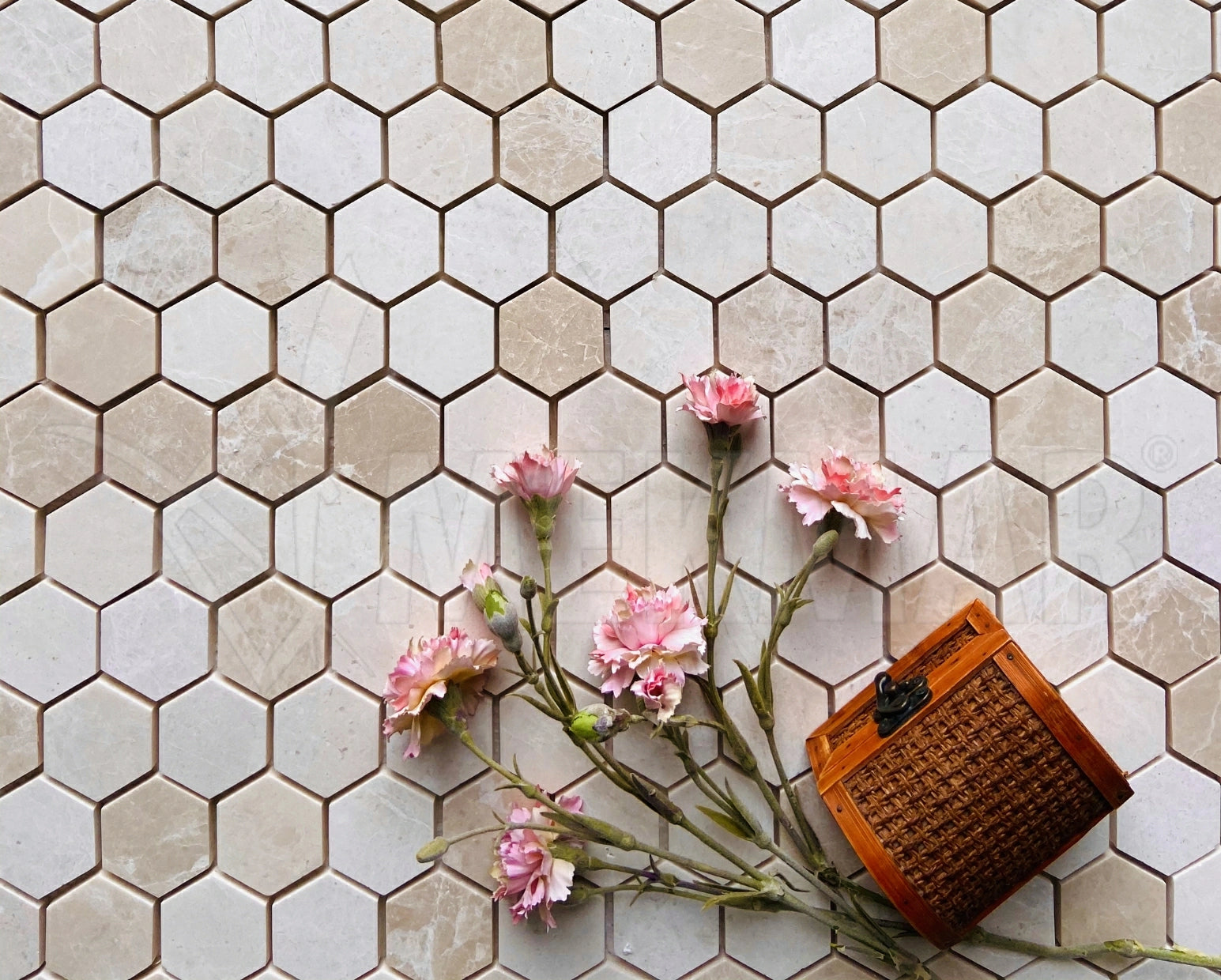 فسيفساء رخامية MP-C-HX44 - 1