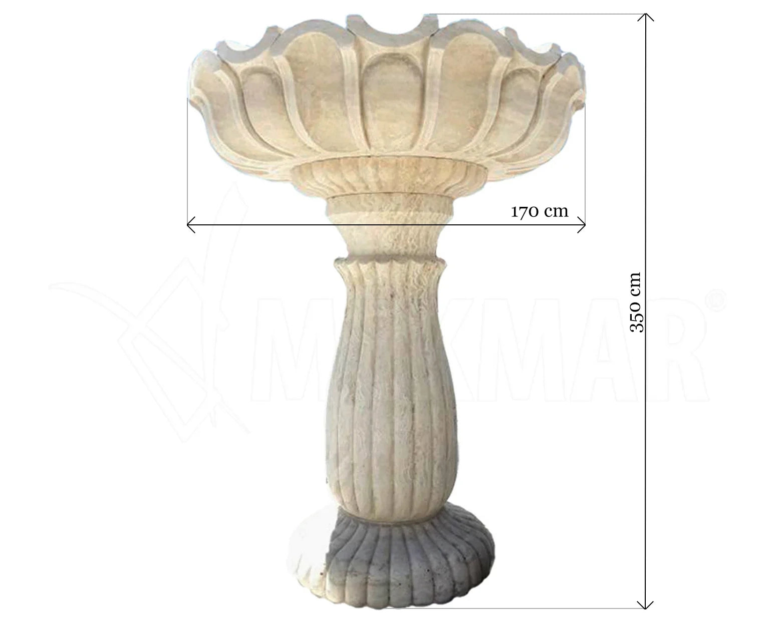 Travertine Fountain Moscow - 2