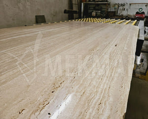 Classic Vein Cut Travertine Slab - 2