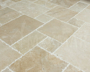 Mina Rustic Pattern Set Travertine - 3